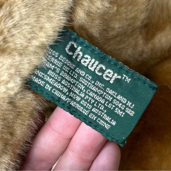 Russ Berrie Chaucer 13” Teddy Bear - Picture 6 of 8